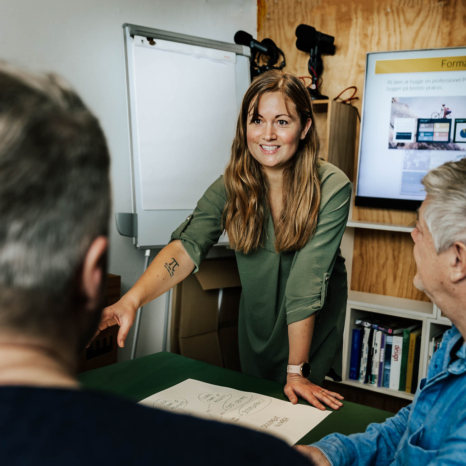 Data Juggler Stinna underviser